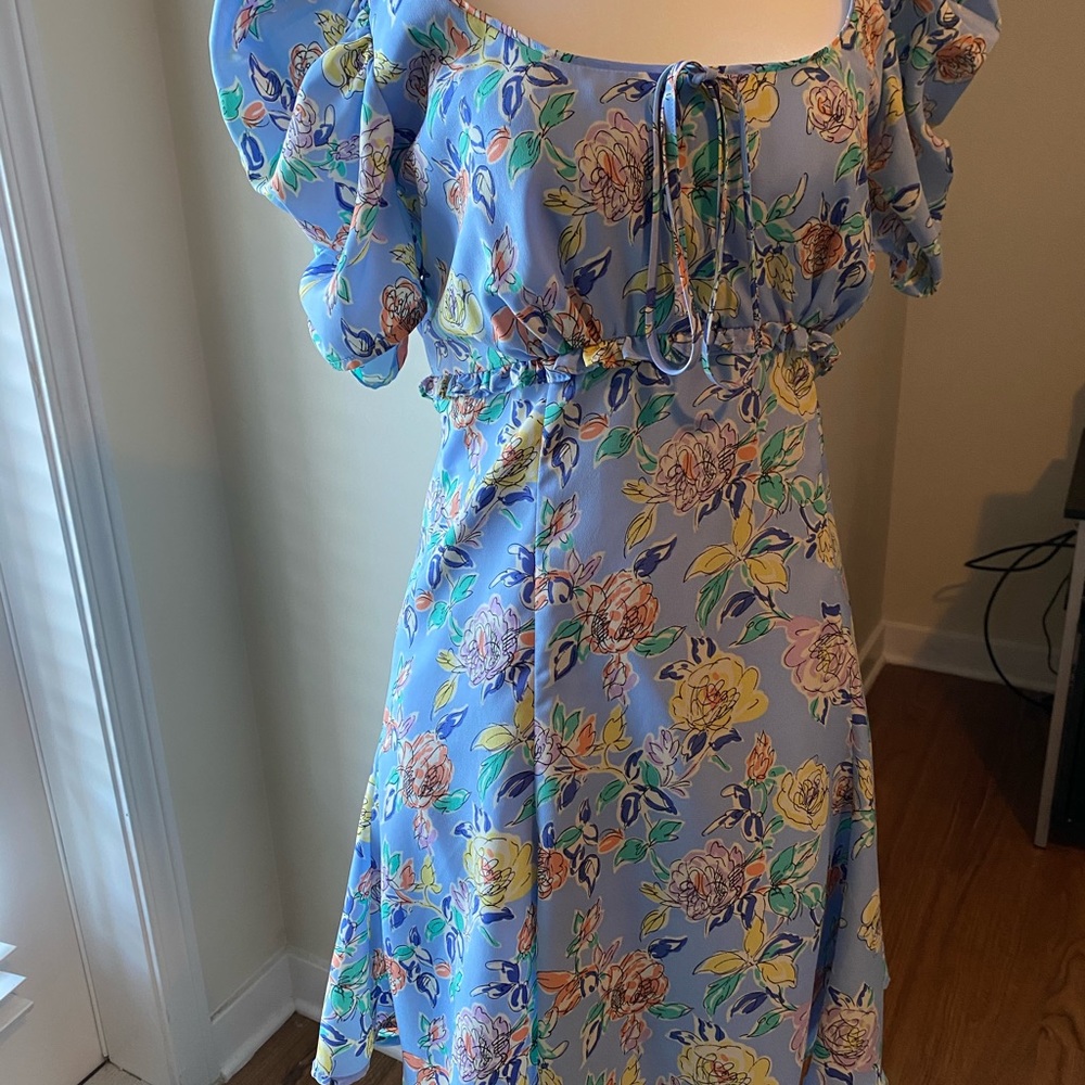 Likely floral dress